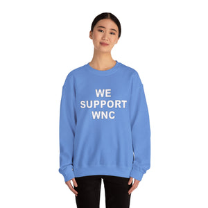 We Support WNC Unisex Heavy Blend™ Crewneck Sweatshirt