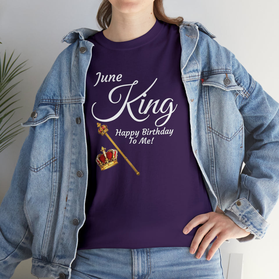 June King Unisex Heavy Cotton Tee