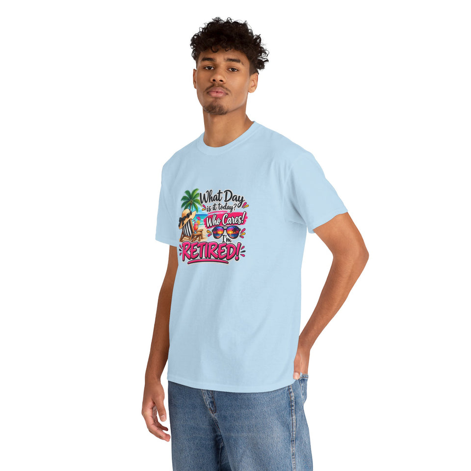 What Day Is It Today? Unisex Heavy Cotton Tee