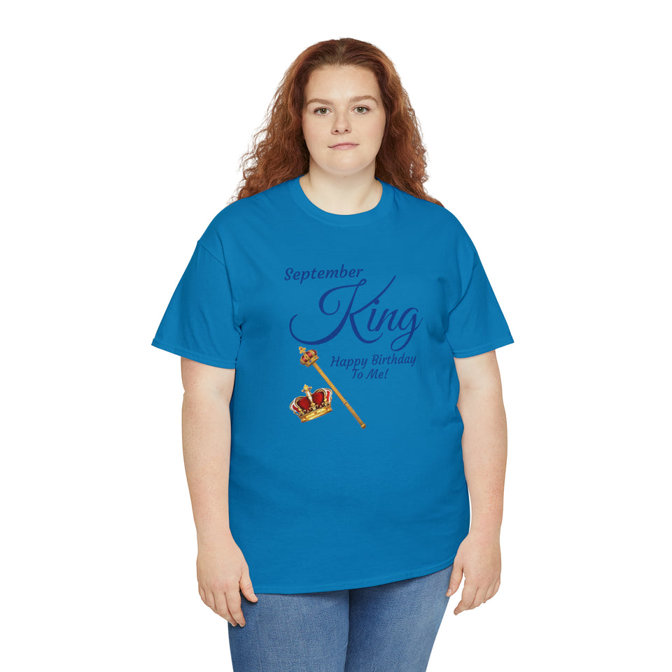 September King Unisex Heavy Cotton Tee