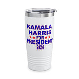 Kamala Harris for President Ringneck Tumbler, 20oz