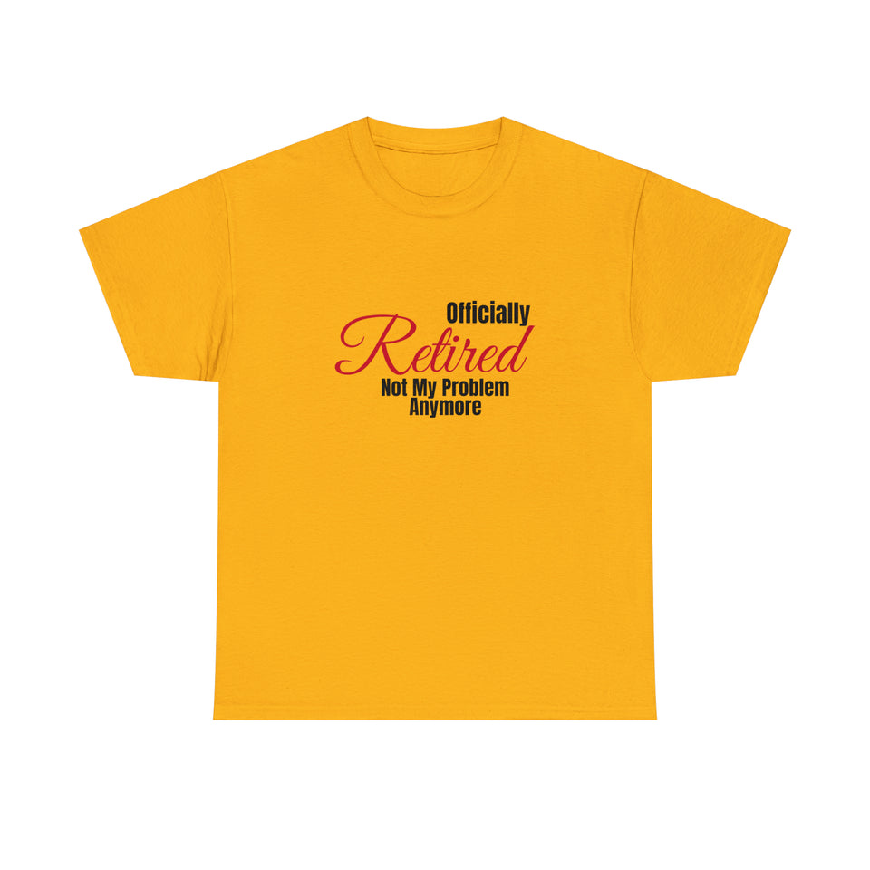 Officially Retired Unisex Heavy Cotton Tee