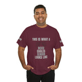 NCCU Senior Unisex Heavy Cotton Tee