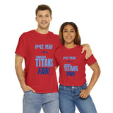 Tennessee Titans Football Unisex Heavy Cotton Tee