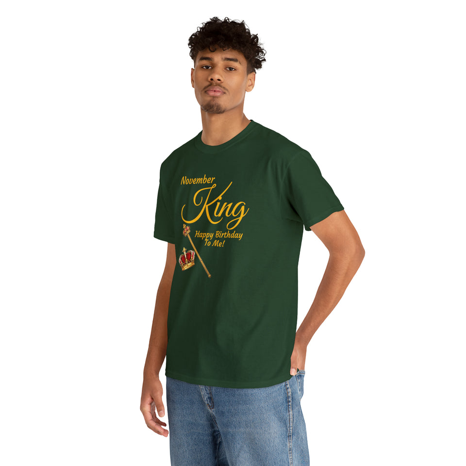 November King Unisex Heavy Cotton Tee