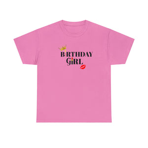 Birthday Girl Unisex Heavy Cotton Tee