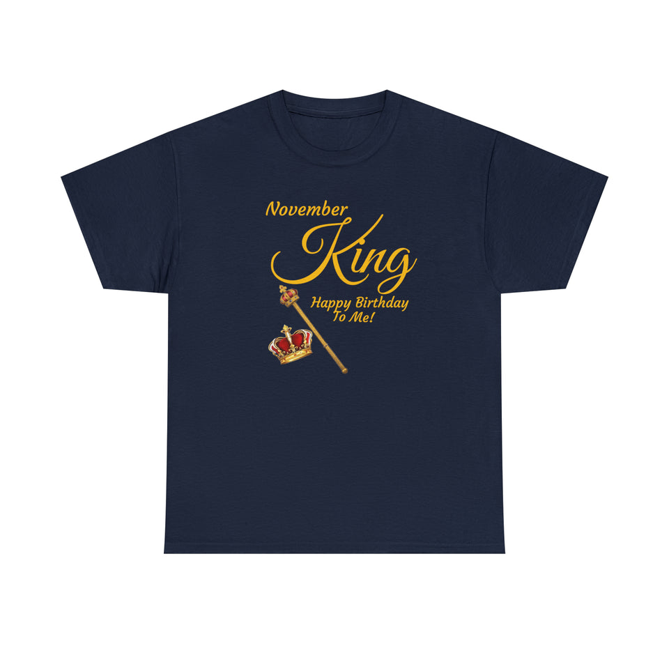 November King Unisex Heavy Cotton Tee