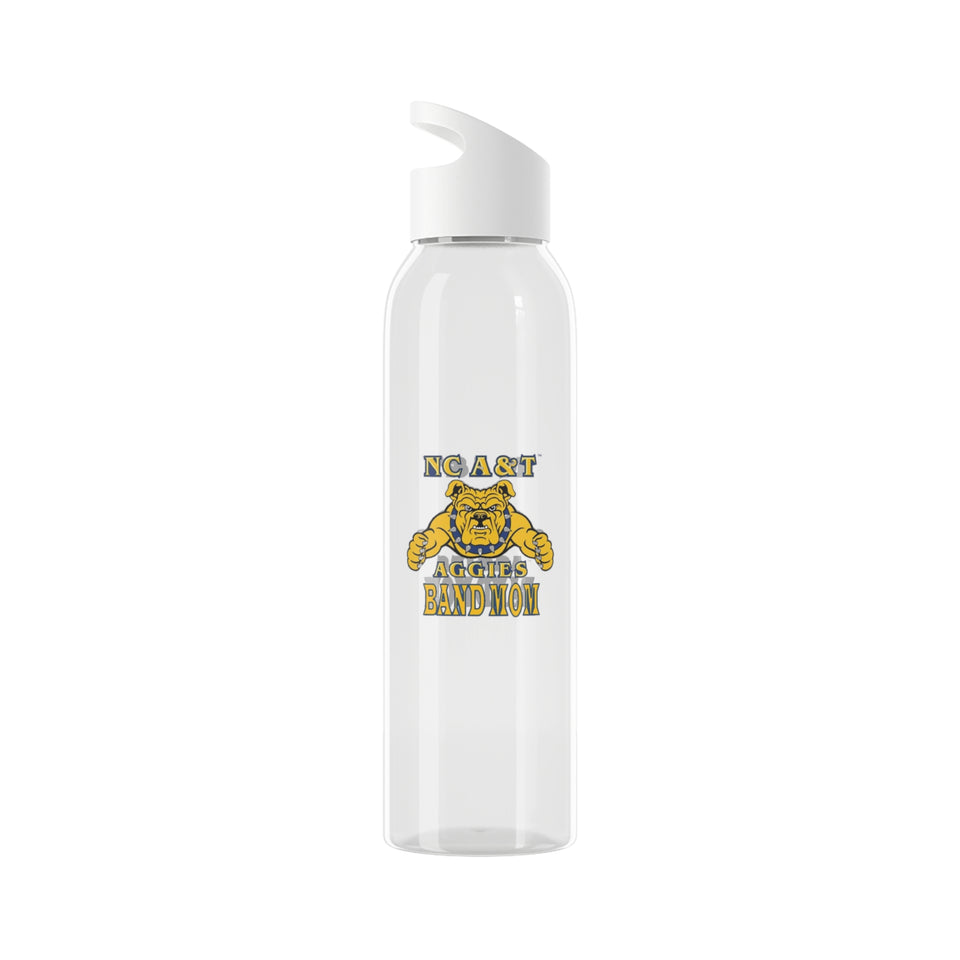 NC A&T Band Mom Sky Water Bottle