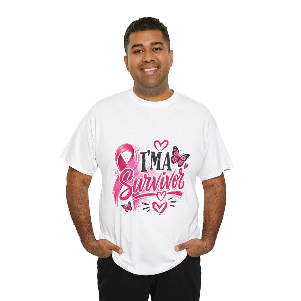 Breast Cancer Awareness Unisex Heavy Cotton Tee