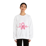 Breast Cancer Awareness HOPE Unisex Heavy Blend™ Crewneck Sweatshirt