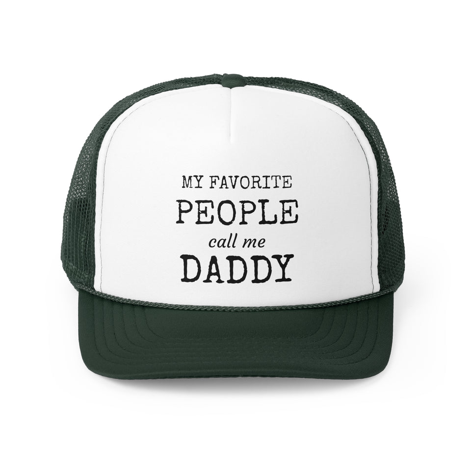 My Favorite People Trucker Caps