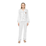 The Lotus Spot Women's Satin Pajamas (AOP)