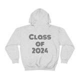 Heck Yeah I'm A NCCU Senior Unisex Heavy Blend™ Hooded Sweatshirt