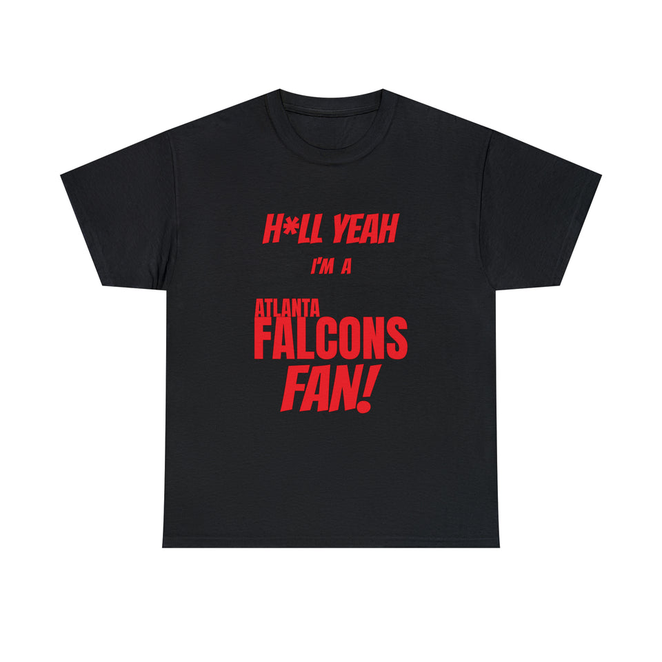 Atlanta Falcons Football Unisex Heavy Cotton Tee