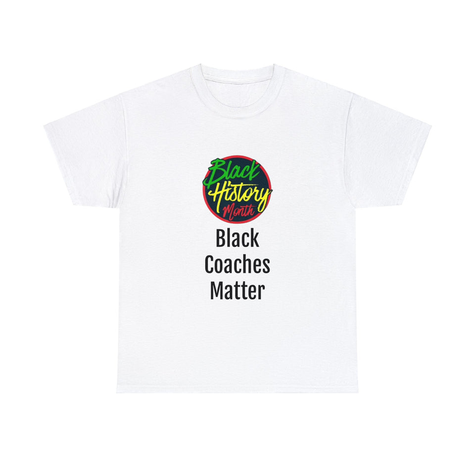 Black Coaches Matter Cotton Tee