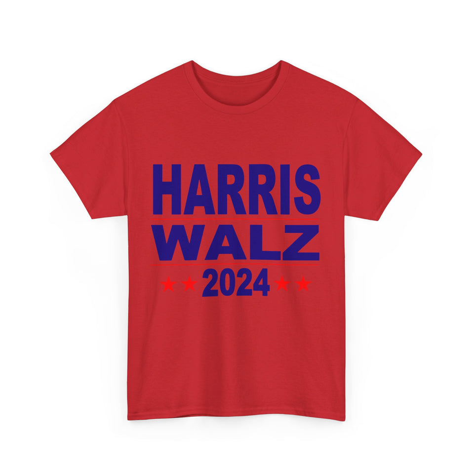 Harris Walz 2024 Unisex Heavy Cotton Tee