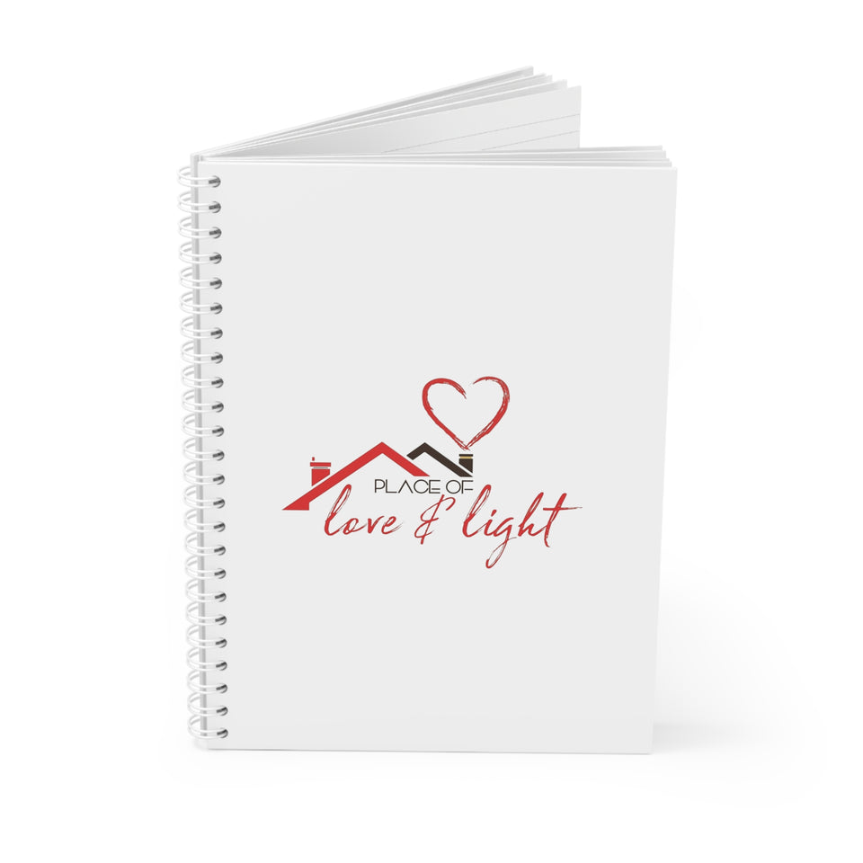 Love & Light Spiral Notebook