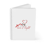 Love & Light Spiral Notebook