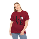 LOVE WSSU Unisex Heavy Cotton Tee