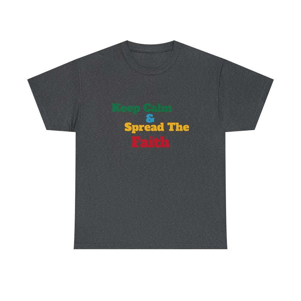 Keep Calm Unisex Heavy Cotton Tee