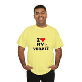 I Love My Yorkie Unisex Heavy Cotton Tee