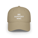 We Support WNC Low Profile Baseball Cap