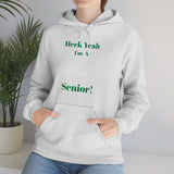 Heck Yeah I'm A UNCC Senior Unisex Heavy Blend™ Hooded Sweatshirt