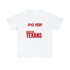 Houston Texans Football Unisex Heavy Cotton Tee