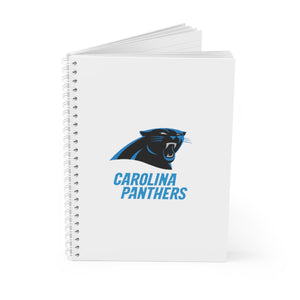 Carolina Panthers Spiral Notebook