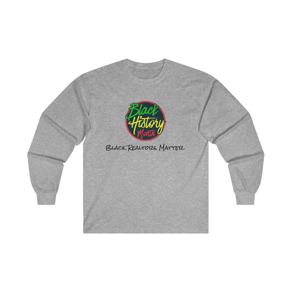 Black Realtors Matter Long Sleeve Tee