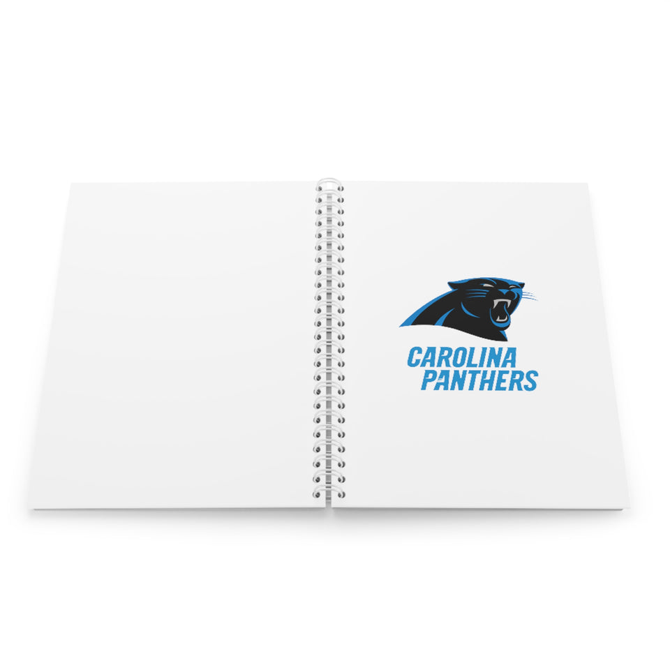 Carolina Panthers Spiral Notebook