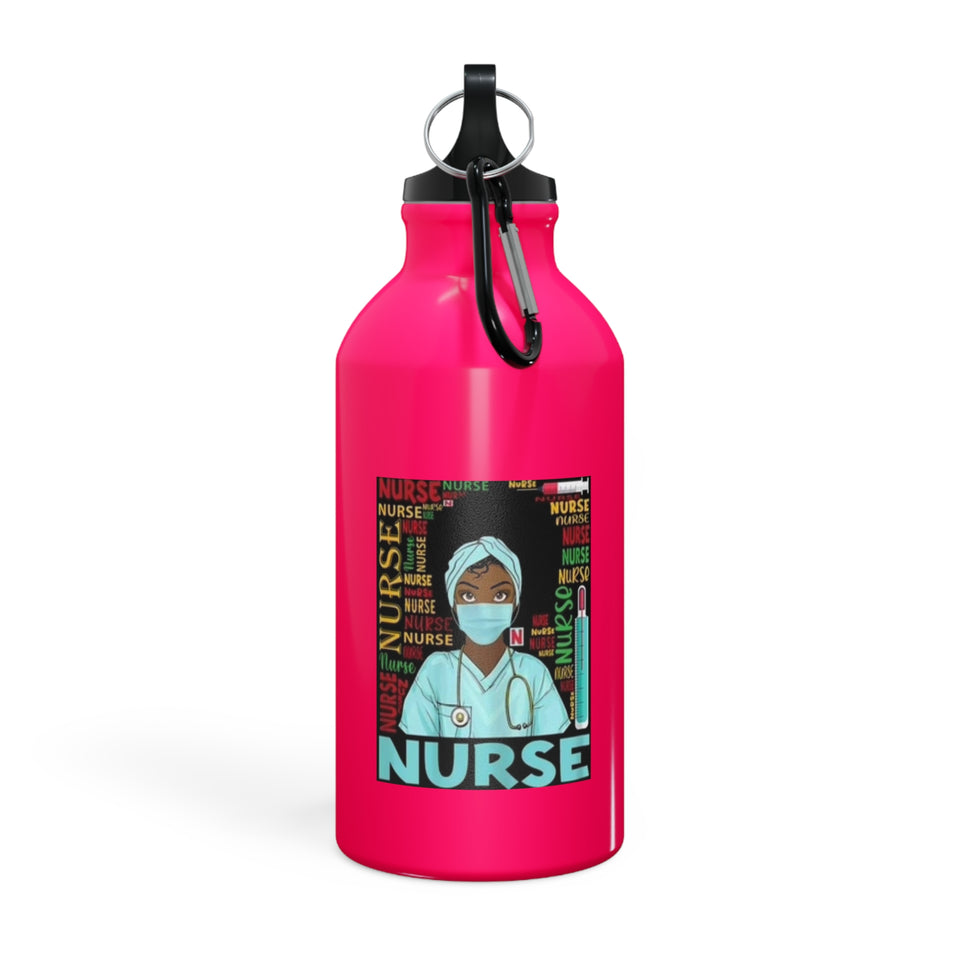 Black Nurse Sport Bottle