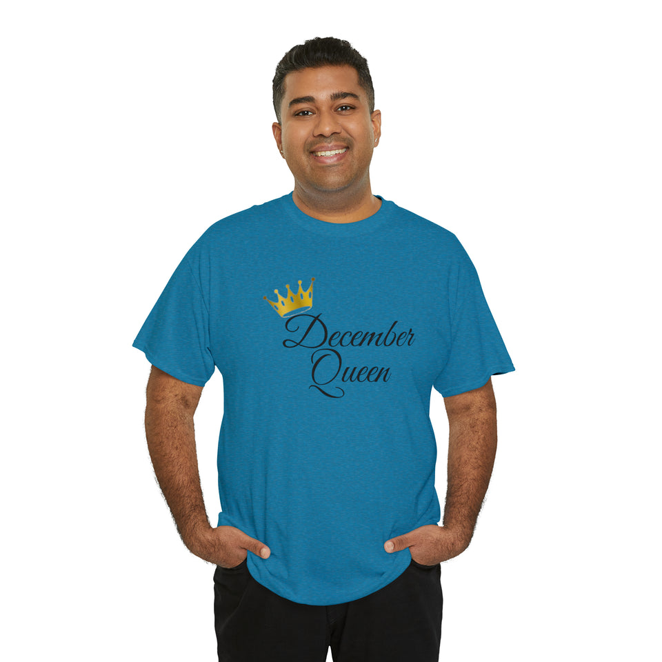 December Queen Unisex Heavy Cotton Tee
