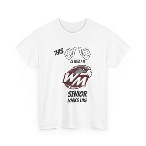 This Is What A West Meck High School Senior Looks Like Class Of 2025 Unisex Heavy Cotton Tee