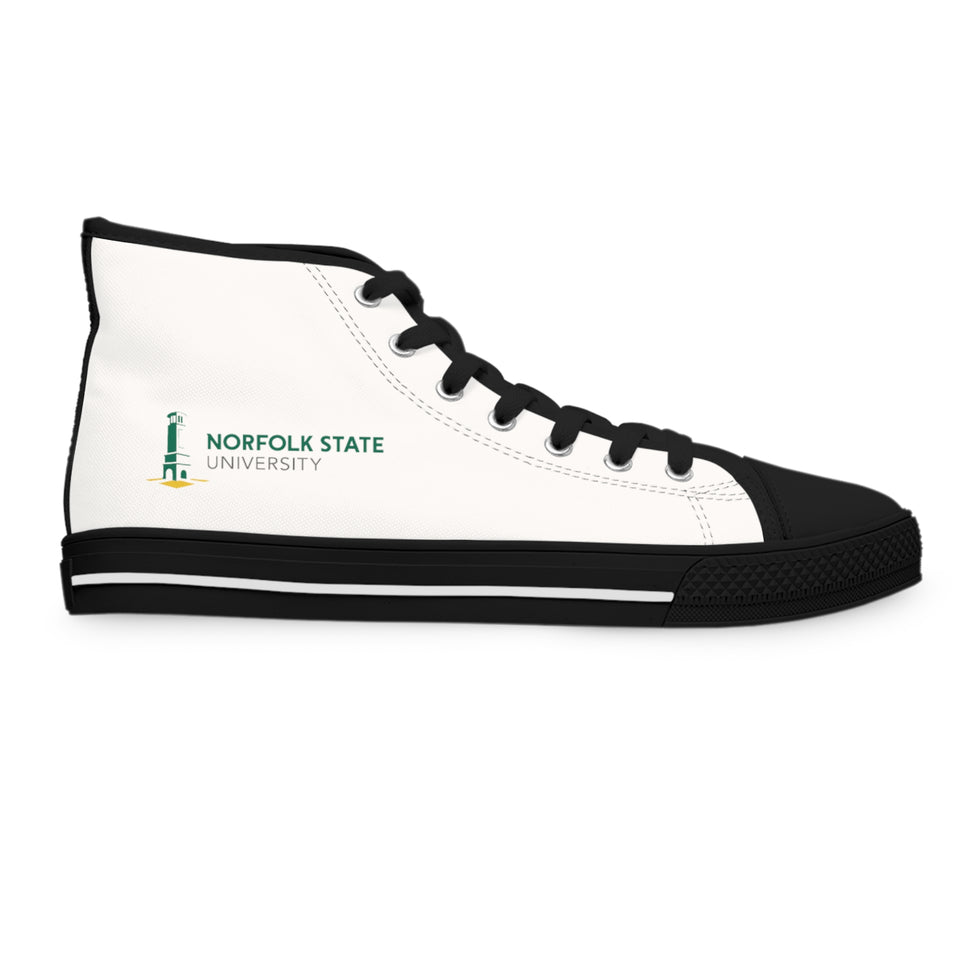 Norfolk State Women's High Top Sneakers