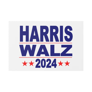 Harris Walz 2024 Plastic Yard Sign