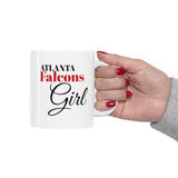 Atlanta Falcons Girl Ceramic Mug 11oz