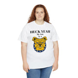 Heck Yeah My Son Is A NCA&T Bulldog Unisex Heavy Cotton Tee