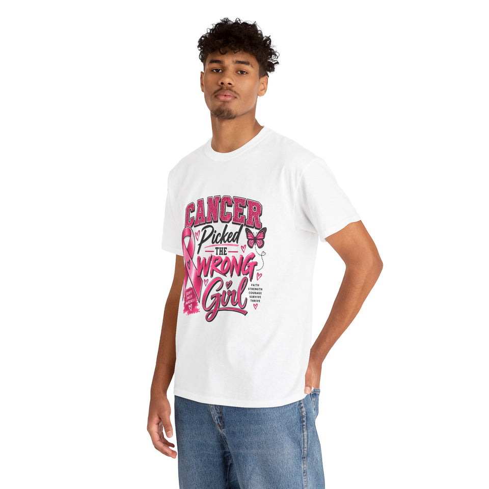 Breast Cancer Awareness Unisex Heavy Cotton Tee