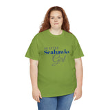 Seattle Seahawks Girl Unisex Heavy Cotton Tee