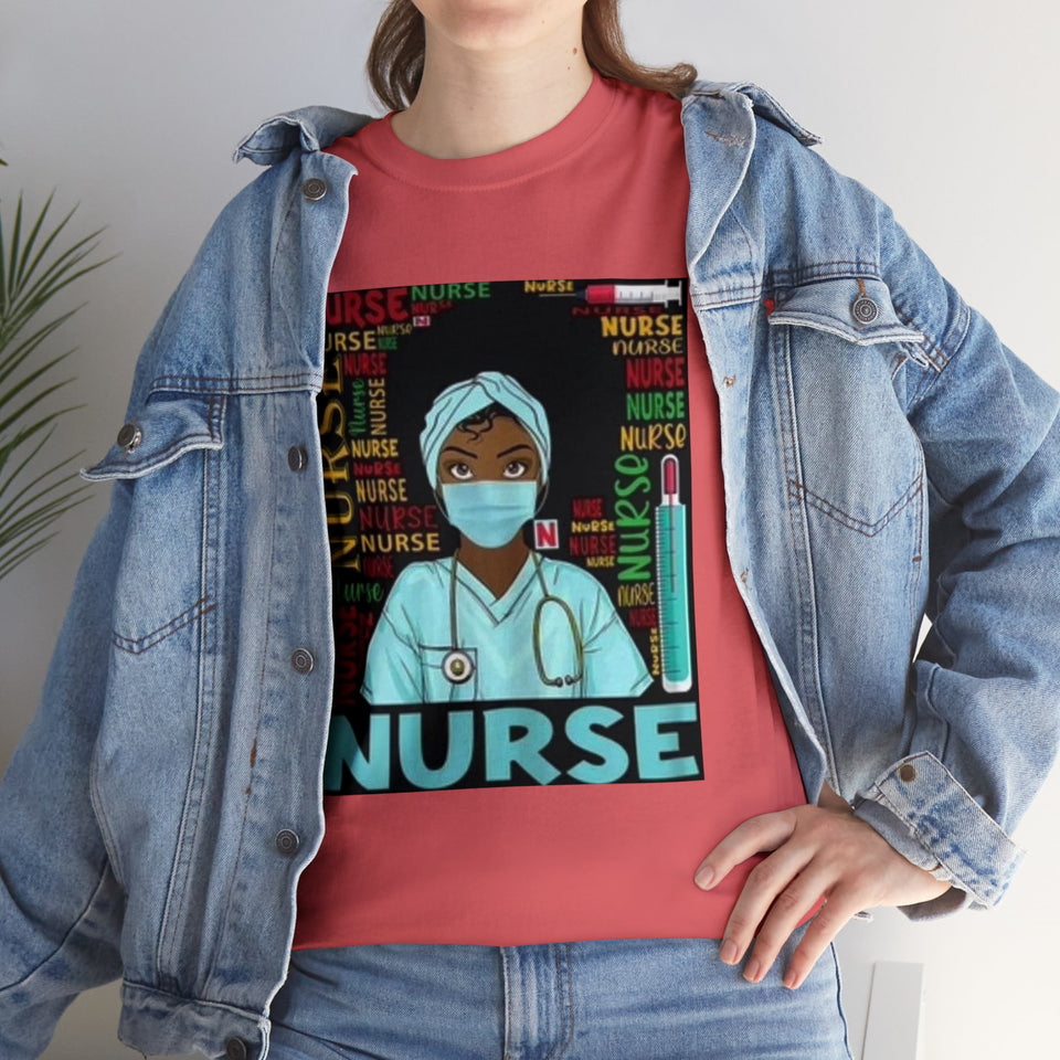 Black Nurse Cotton Tee