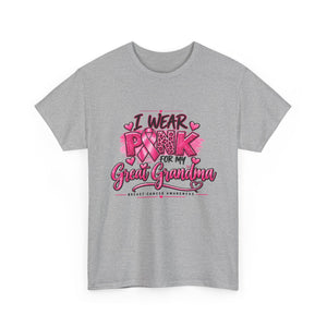 Breast Cancer Awareness Unisex Heavy Cotton Tee