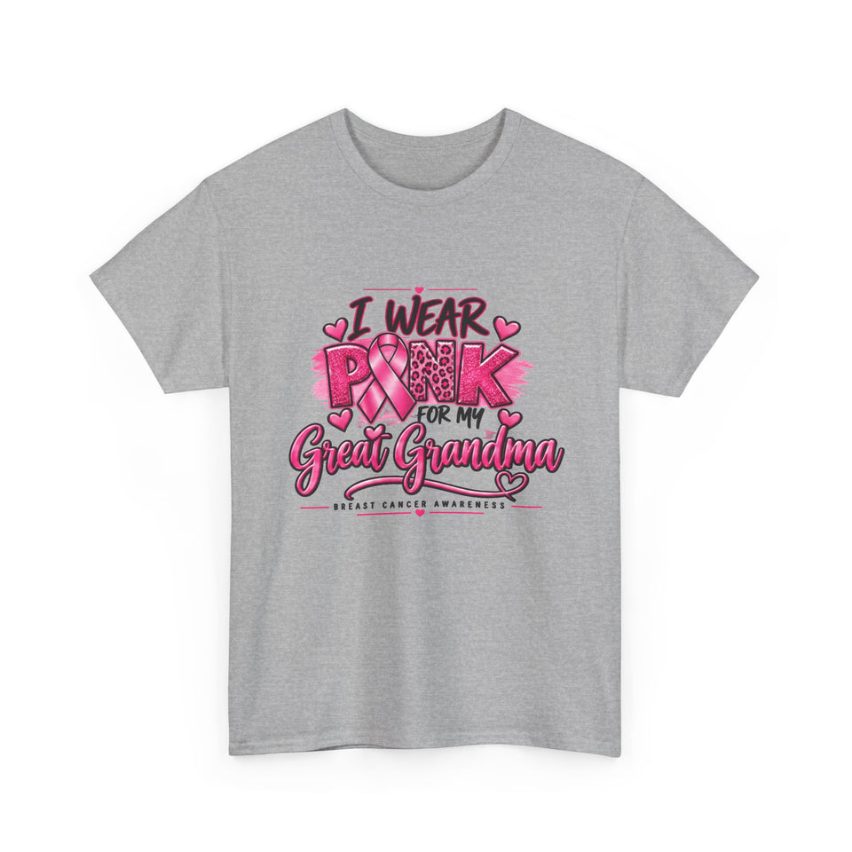 Breast Cancer Awareness Unisex Heavy Cotton Tee