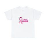 6 Years Survivor Unisex Heavy Cotton Tee