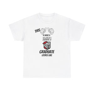 This Is What A Belmont Abbey Graduate Looks Like 2025 Unisex Heavy Cotton Tee