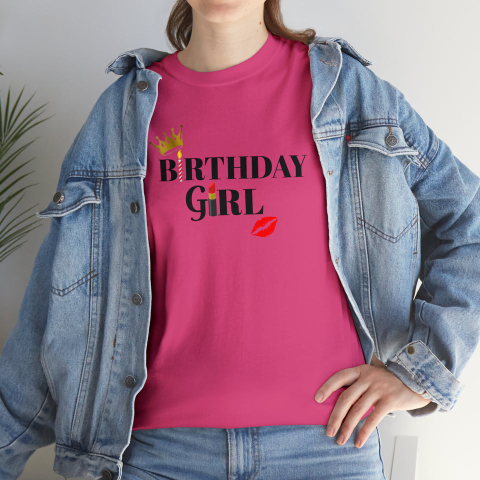 Birthday Girl Unisex Heavy Cotton Tee