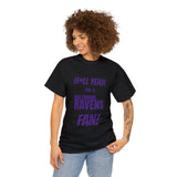 Baltimore Ravens Football Unisex Heavy Cotton Tee