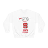 This Is What A NC State Senior Looks Like Unisex Heavy Blend™ Crewneck Sweatshirt