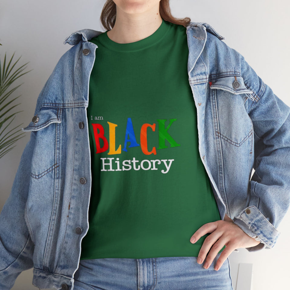 I Am Black History Cotton Tee