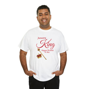 January King Unisex Heavy Cotton Tee